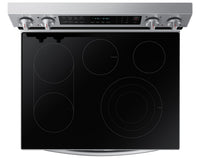 Samsung 6.3 Cu. Ft. Electric Range - NE63A6751SS/AC | Cuisinière électrique Samsung de 6,3 pi3 – NE63A6751SS/AC | NE63A51S
