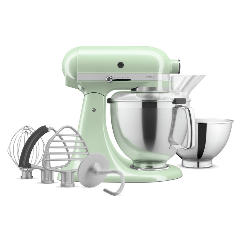 KitchenAid Artisan Series Tilt-Head Stand Mixer with Premium Accessory Pack - KSM195PSPT  | Batteur sur socle à tête inclinable KitchenAid de la série Artisan avec trousse d'accessoires de qualité supérieure - KSM195PSPT  | KSM9PSPT