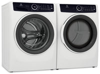 Electrolux 5.2 Cu. Ft. Front-Load Washer and 8 Cu. Ft. Gas Dryer - White | Laveuse à chargement frontal de 5,2 pi³ et sécheuse à gaz de 8 pi³ de Electrolux - blanches | ELFL743G