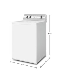 Huebsch 3.2 Cu. Ft. Top-Load Washer with Classic Clean™ - TC5102WN | Laveuse Huebsch à chargement par le haut de 3,2 pi3 avec lavage Classic CleanMC - TC5102WN | TC5102WW