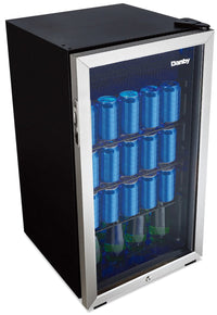 Danby 3.1 Cu. Ft. Beverage Centre with 117 Can Capacity - DBC117A1BSSDB-6 - Beverage Centre in Stainless Steel