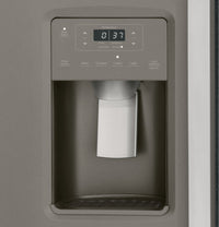 GE 23 Cu. Ft. Side-by-Side Refrigerator - GSS23GMPES | Réfrigérateur GE de 23 pi3 à compartiments juxtaposés - GSS23GMPES | GSS23GMS