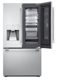 LG STUDIO 24 Cu. Ft. InstaView™ Counter-Depth Refrigerator - SRFVC2416S | Réfrigérateur LG STUDIO de 24 pi³ de profondeur comptoir avec hublot InstaViewMD - SRFVC2416S | SRFVC24S