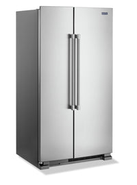 Maytag 25 Cu. Ft. Side-by-Side Refrigerator - MSS25N4MKZ  | Réfrigérateur Maytag de 25 pi³ à compartiments juxtaposés - MSS25N4MKZ  | MSS254KZ