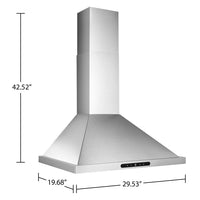Broan Elite EWP1 Series 30" Chimney Range Hood - EWP1306SS | Hotte cheminée Broan Elite de série EWP1 de 30 po – EWP1306SS | EWP1306S