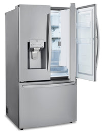 LG 30 Cu. Ft. Smart French-Door Refrigerator with Door-in-Door® - LRFDS3016S - Refrigerator in Smudge Resistant Stainless Steel