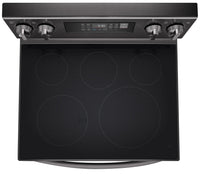 LG 6.3 Cu. Ft. Smart Convection Electric Range with Air Fry - LREL6323D - Electric Range in Black Stainless Steel
