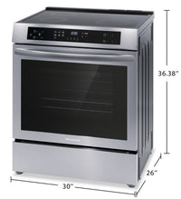 Frigidaire 5.3 Cu. Ft. Induction Range with Convection Bake - FCFI308CAS | Cuisinière à induction Frigidaire de 5,3 pi3 avec cuisson par convection - FCFI308CAS/AC | FCFI308S