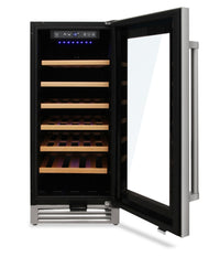 Thor Kitchen 33 Bottle Built-In/Freestanding Wine Cooler - TWC1501-SS | Refroidisseur à vin encastré ou amovible Thor Kitchen de 33 bouteilles - TWC1501-SS | TWC1501S