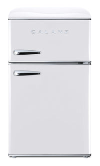 Galanz 3.1 Cu. Ft. Retro Mini Refrigerator - GLR31TWEER | Mini réfrigérateur Galanz rétro de 3,1 pi3 - GLR31TWEER | GLR31TWW