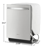 Whirlpool Top Control Dishwasher with Third Rack - WDT730HAMZ | Lave-vaisselle Whirlpool avec commandes sur le dessus et 3e panier - WDT730HAMZ | WDT730MZ