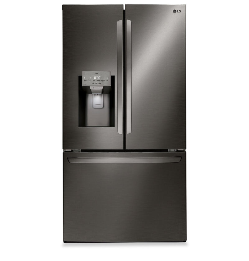 LG 28 Cu. Ft. French-Door Refrigerator with ThinQ® Technology - LRFS28XBD | Réfrigérateur LG 28 pi³ à portes françaises avec la technologie ThinQMD - LRFS28XBD | LRFS28XD