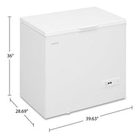 Amana 9 Cu. Ft. Convertible Chest Refrigerator-Freezer - AQC0902LW | Congélateur coffre convertible en réfrigérateur Amana de 9 pi³ - AQC0902LW | AQC0902W