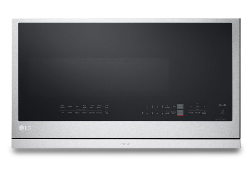 LG 2.1 Cu. Ft. Smart Over-the-Range Microwave with ExtendaVent™ - MVEL2137F | Four à micro-ondes à hotte intégrée intelligent LG de 2,1 pi³ avec ExtendaVentMC - MVEL2137F | MVEL213F