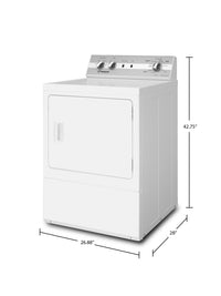Huebsch 7 Cu. Ft. Electric Dryer with Steam - DC5102WE | Sécheuse électrique Huebsch de 7 pi³ avec vapeur - DC5102WE | DC5102WW