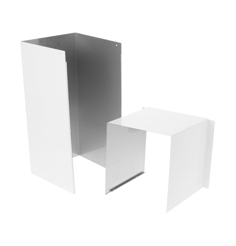 GE Duct Cover Extension in Matte White - UXCH4NWM | Extension de couvre-conduit GE noir mat - UXCH4NWM | UXCH4NWM