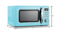 Galanz 0.7 Cu. Ft. Retro Countertop Microwave - GLCMKZ07BER07 | Four à micro-ondes de comptoir Galanz rétro de 0,7 pi3 - GLCMKZ07BER07 | GLCMKZBL