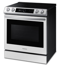 Samsung Bespoke 6.3 Cu. Ft. Slide-In Electric Range with True Convection - NE63BB871112AC | Cuisinière électrique encastrée Bespoke Samsung de 6,3 pi3 à convection véritable - NE63BB871112AC | NE63BBWG