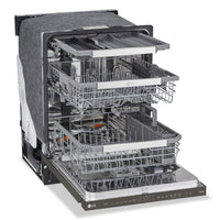 LG Top Control Dishwasher with QuadWash Pro™ and Dynamic Dry™ - LDPM6762D | Lave-vaisselle LG à commandes sur le dessus avec technologie QuadWashMC Pro et système Dynamic DryMC – LDPM6762D | LDPM676D