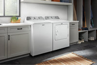 Maytag 5.2 Cu. Ft. Top-Load Washer and 7 Cu. Ft. Gas Dryer | Laveuse à chargement par le haut de 5,2 pi³ et sécheuse à gaz de 7 pi³ de Maytag | MATL450G