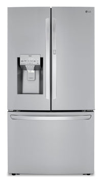 LG 30 Cu. Ft. Smart French-Door Refrigerator with Door-in-Door® - LRFDS3016S - Refrigerator in Smudge Resistant Stainless Steel