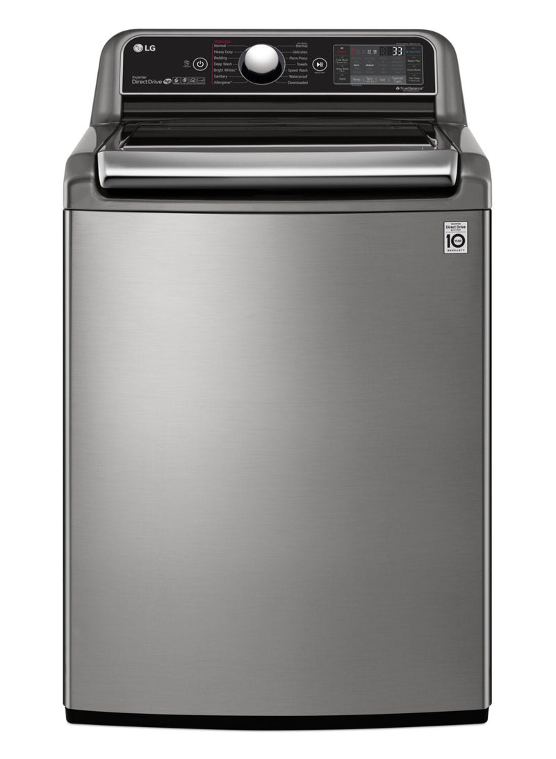 LG 5.8 Cu. Ft. Top-Load Washer with TurboWash3D™ - WT7800HVA | Laveuse LG à chargement par le haut de 5,8 pi3 avec technologie TurboWash3DMC - WT7800HVA | WT7800HV