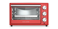 Galanz 0.9 Cu. Ft. Retro Toaster Oven with True Convection - GRH1209RDRM151 | Four grille-pain rétro Galanz de 0,9 pi³ avec convection véritable - GRH1209RDRM151 | GRH1209R