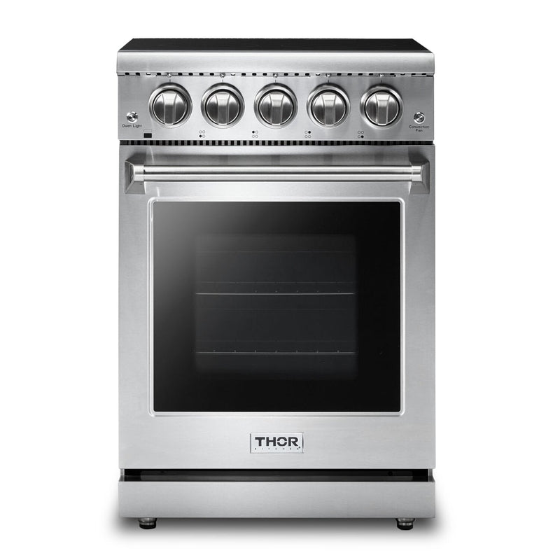 Thor Kitchen 24" Professional Electric Range - HRE3001 | Cuisinière électrique professionnelle Thor Kitchen de 24 po - HRE3001 | HRE2401S