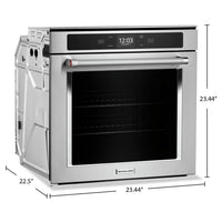 KitchenAid 2.9 Cu. Ft. Single Wall Oven with True Convection - YKOSC504PPS | Four mural simple KitchenAid de 2,9 pi3 avec convection véritable - YKOSC504PPS | YKOSC50S