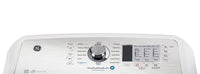 GE 5.2 Cu. Ft. Top-Load Washer and 7.4 Cu. Ft. Electric Dryer with SaniFresh - White | Laveuse à chargement par le haut 5,2 pi³ et sécheuse électrique 7,4 pi³ GE avec SaniFresh - blanches | GETL685W