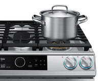 Samsung 6.5 Cu. Ft. Flex Duo™ Front-Control Dual Fuel Range - NY63T8751SS/AA - Dual Fuel Range in Fingerprint Resistant Stainless Steel