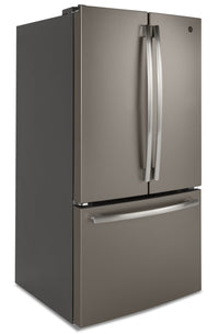 GE 27 Cu. Ft. French-Door Refrigerator with Internal Water Dispenser - GNE27JMMES - Refrigerator in Slate