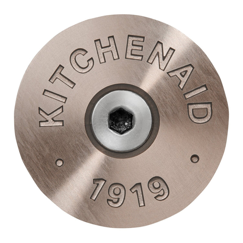 KitchenAid Commercial-Style Range Handle Medallion Kit - W11368841BN | Trousse de médaillon KitchenAid pour poignée de cuisinière de style commercial - W11368841BN | W11368BN
