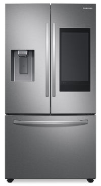 Samsung 27 Cu. Ft. French-Door Refrigerator with Family Hub™ - RF27T5501SR - Refrigerator in Fingerprint-Resistant Stainless Steel 