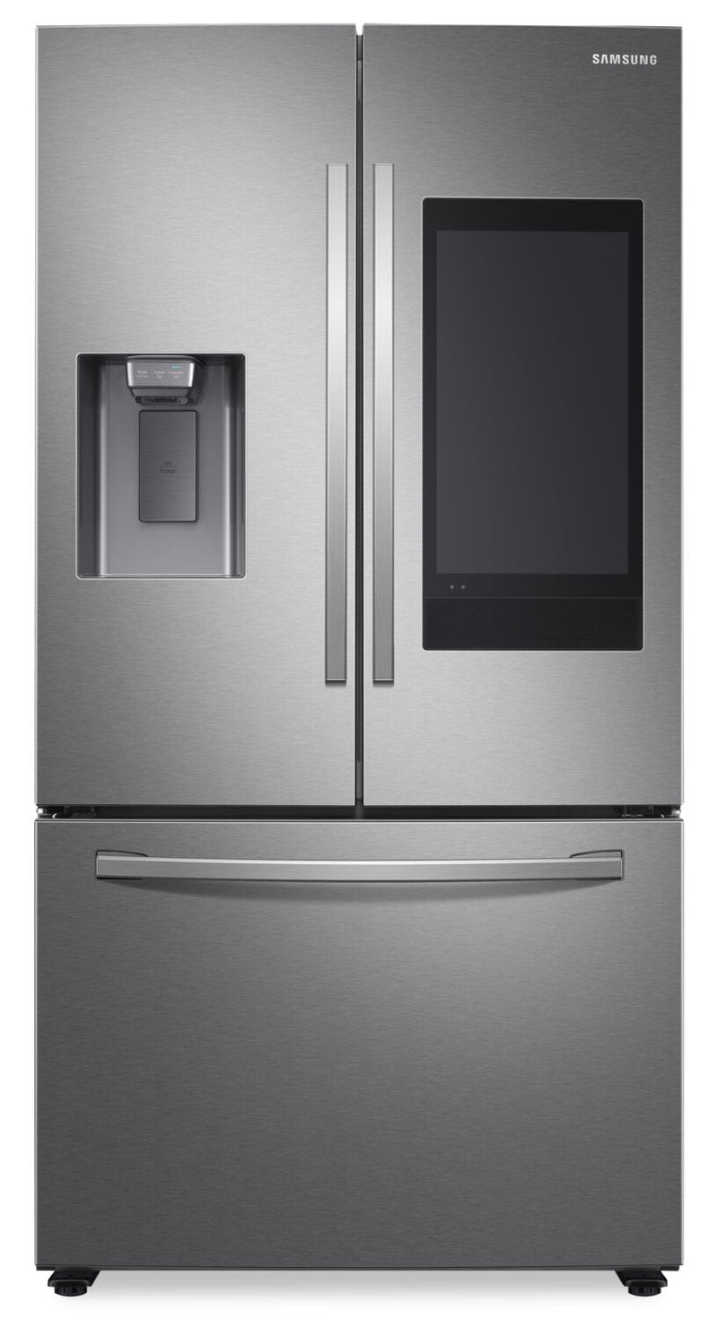 Samsung 27 Cu. Ft. French-Door Refrigerator with Family Hub™ - RF27T5501SR - Refrigerator in Fingerprint-Resistant Stainless Steel 