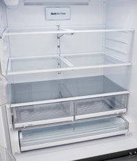 LG 23 Cu. Ft. InstaView™ Counter-Depth Refrigerator with Ice Maker - LFCC23596S | Réfrigérateur LG de 23 pi³ de profondeur comptoir avec hublot InstaViewMD et machine à glaçons - LFCC23596S | LFCC235S
