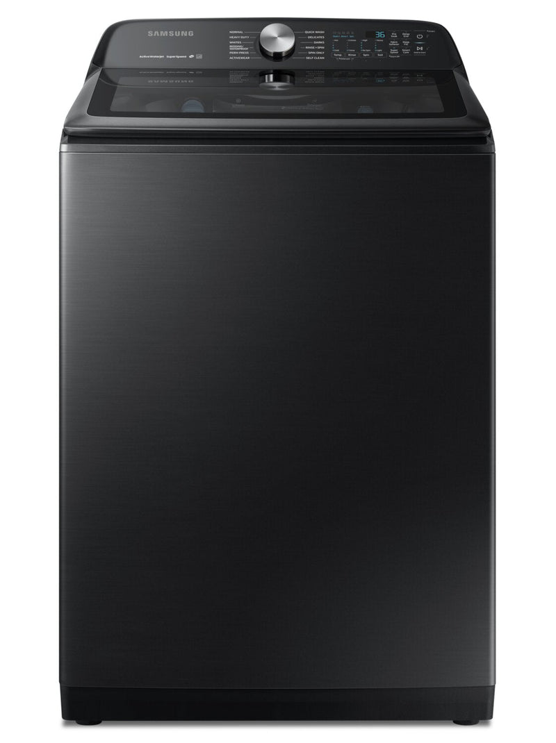 Samsung 5.8 Cu. Ft. Top-Load Washer with SuperSpeed - WA50A5400AV/A4 | Laveuse Samsung de 5,8 pi3 à chargement par le haut avec fonction SuperSpeed - WA50A5400AV/A4 | WA50A540