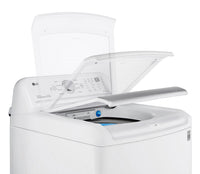 LG 5.8 Cu. Ft. Top-Load Washer with Turbo Drum™ - WT7150CW  | Laveuse LG à chargement par le haut de 5,8 pi3 avec tambour TurboDrumMC – WT7150CW  | WT7150CW