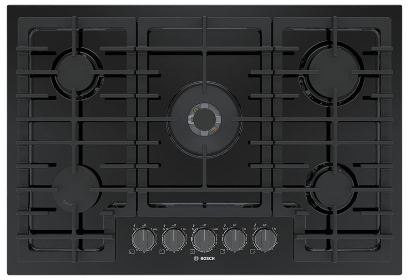 Bosch 800 Series 30" Gas Cooktop - NGM8048UC | Surface de cuisson à gaz Bosch de série 800 de 30 po - NGM8048UC | NGM804BS
