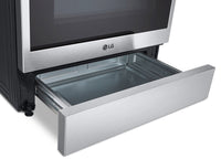 LG 6.3 Cu. Ft. Smart Front-Control Gas Range with Air Fry - LSGL6335F | Cuisinière à gaz intelligente LG de 6,3 pi3 avec commandes à l’avant et Air Fry - LSGL6335F | LSGL633F
