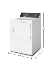 Huebsch 7 Cu. Ft. Electric Dryer with Steam - DR5102WE | Sécheuse électrique Huebsch de 7 pi³ avec vapeur - DR5102WE | DR5102WE