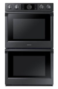 Samsung 10.2 Cu. Ft. Convection Double Wall Oven with Flex Duo™ - NV51K7770DG/AA - Double Wall Oven in Black Stainless Steel