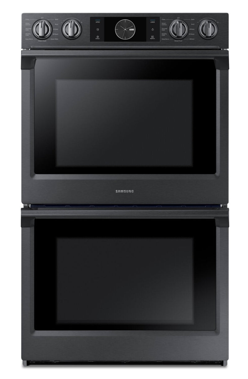 Samsung 10.2 Cu. Ft. Convection Double Wall Oven with Flex Duo™ - NV51K7770DG/AA - Double Wall Oven in Black Stainless Steel