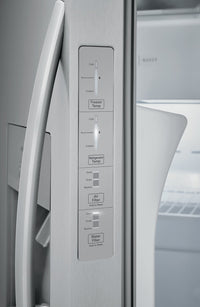 Frigidaire 25.6 Cu. Ft. Side-by-Side Refrigerator - FRSS2623AS | Réfrigérateur Frigidaire de 25,6 pi³ à compartiments juxtaposés - FRSS2623AS | FRSS262S