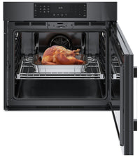 Bosch 4.6 Cu. Ft. 800 Series Smart Single Wall Oven with SideOpening Door - HBL8444RUC | Four mural simple intelligent Bosch série 800 de 4,6 pi3 à porte à ouverture latérale - HBL8444RUC | HBL844RU