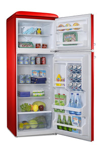 Galanz 12 Cu. Ft. Top-Freezer Retro Refrigerator - GLR12TRDEFR - Refrigerator in Red