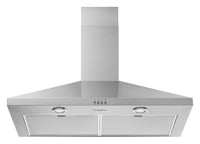 Whirlpool 36" Chimney Wall Mount Range Hood - WVW73UC6LS | Hotte de cuisinière murale de style cheminée Whirlpool de 36 po - WVW73UC6LS | WVW736LS