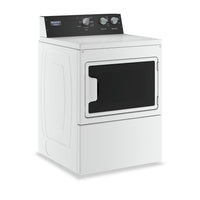 Maytag 7.4 Cu. Ft. Electric Commercial-Grade Residential Dryer - YMEDP586GW | Sécheuse électrique résidentielle Maytag de 7,4 pi3 de qualité commerciale - YMEDP586GW | YMEDP58W