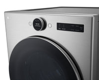 LG 7.4 Cu. Ft. Smart Gas Dryer with Steam Technology - DLGX5501V | Sécheuse à gaz intelligente LG de 7,4 pi3 avec technologie à la vapeur - DLGX5501V | DLGX550V