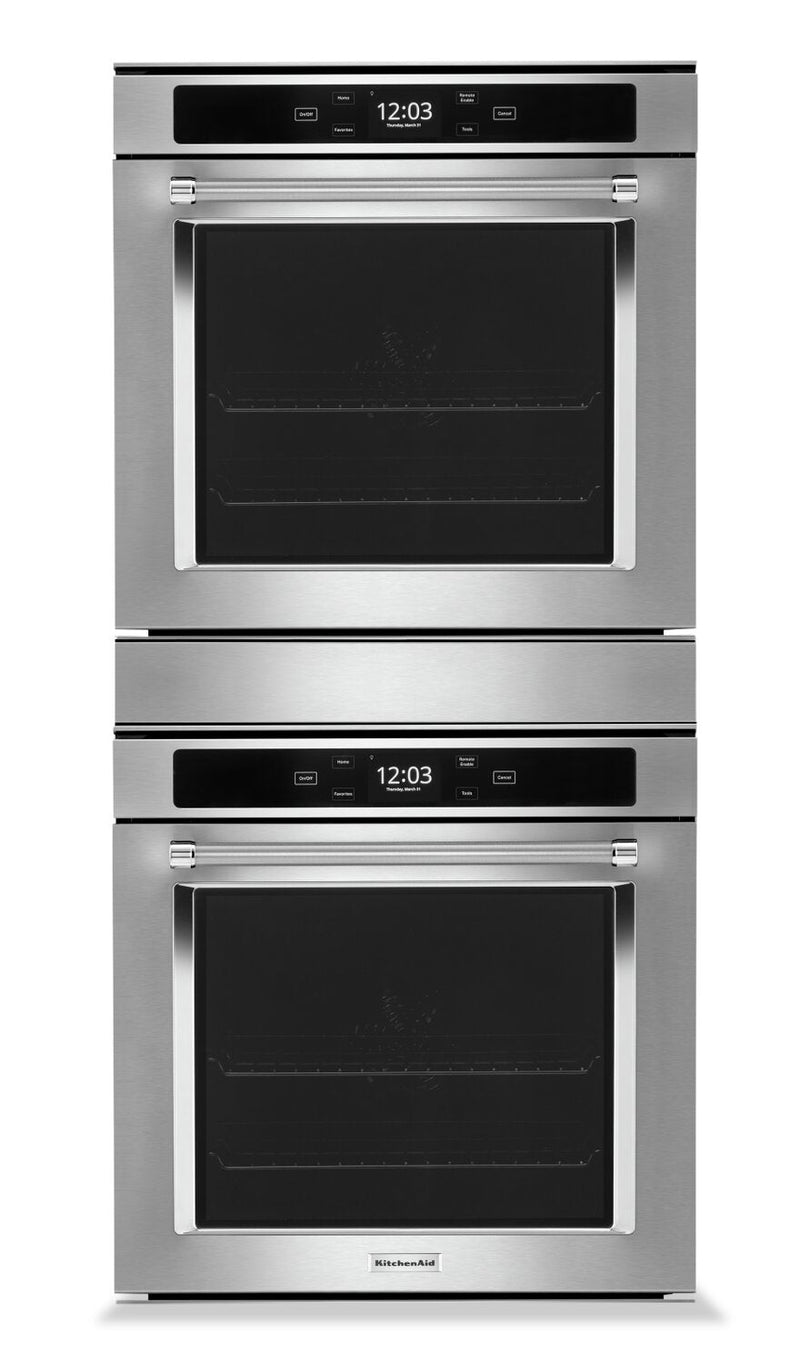 KitchenAid 5.2 Cu. Ft. Double Wall Oven with True Convection - KODC504PPS | Four mural double KitchenAid de 5,2 pi3 avec convection véritable - KODC504PPS | KODC504S